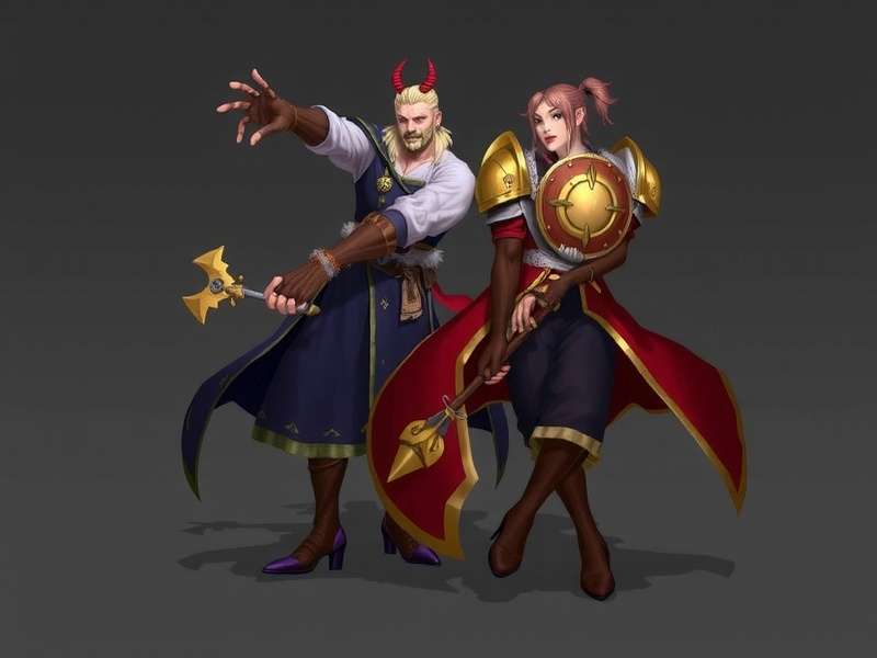 Resolute Mace Champion Gameplay Visual Resolute Mace Champion Game Hero